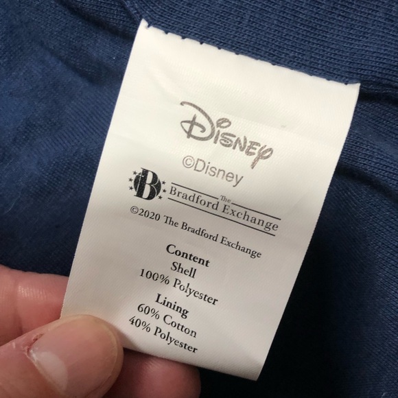 RARE The Bradford Exchange 2020 Mickey & Minnie Fleece Jacket - Picture 10 of 11
